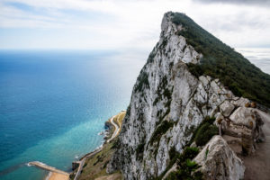 Scenic View From Top Rock Gibraltar