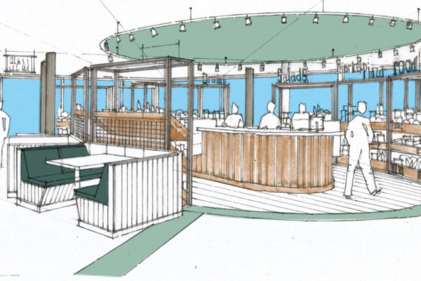 Cable Car Project Cafe Artist Impression North