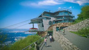 Gibraltar Cable Car Project Upper Station South Web